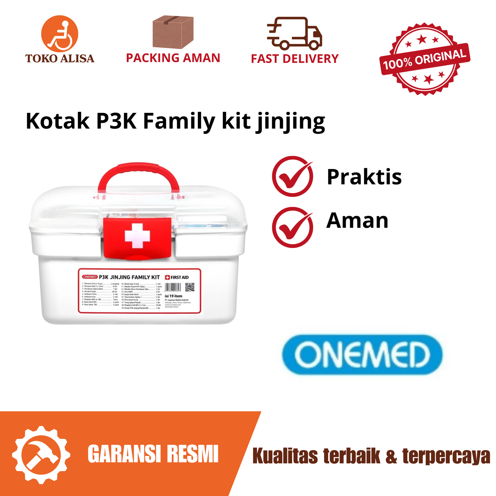Kotak P3K Family kit jinjing